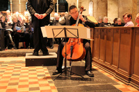 Oliver's solo. Brandenburg concert, London, Feb 2018