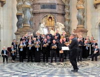 Performing in Val-de-Grace Church, Paris